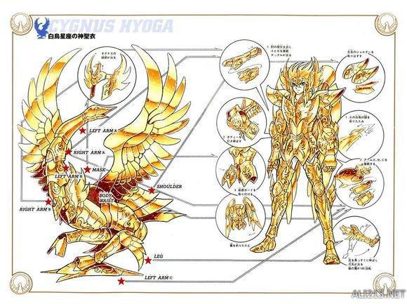 精辟深刻
:史上最全！  《圣斗士星矢》系列华丽圣衣盘点全章（七）圣衣